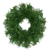 Clearance Deluxe Windsor Pine Artificial Christmas Wreath - 6" - Unlit Unlit