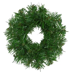 Clearance Deluxe Windsor Pine Artificial Christmas Wreath - 6" - Unlit Unlit