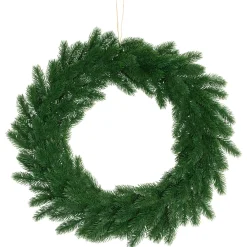 Discount Evergreen Pine Artificial Christmas Wreath - 24" - Unlit Unlit