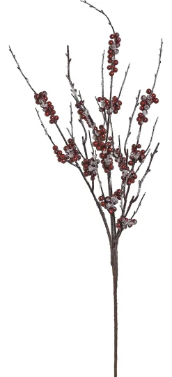 Clearance Frosted Berry Artificial Christmas Spray 28" Sprays, Picks & Branches