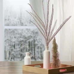 Discount Glittered Artificial Fern Christmas Spray - 36" - Gold Sprays, Picks & Branches