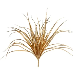 Discount Glittered Artificial Grass Christmas Spray - 19" - Gold Sprays, Picks & Branches