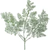 Best Glittered Leaves Artificial Christmas Spray - 18" - Green Sprays, Picks & Branches