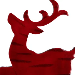 Clearance Glossy Standing Reindeer Christmas Decoration - 8