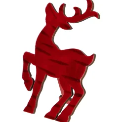 Clearance Glossy Standing Reindeer Christmas Decoration - 8