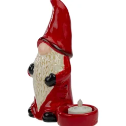 Clearance Gnome Tea Light Christmas Candle Holder - 7