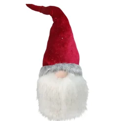 Sale Gnome with Bendable Glitter Velvet Hat Christmas Decoration - 23" Gnomes