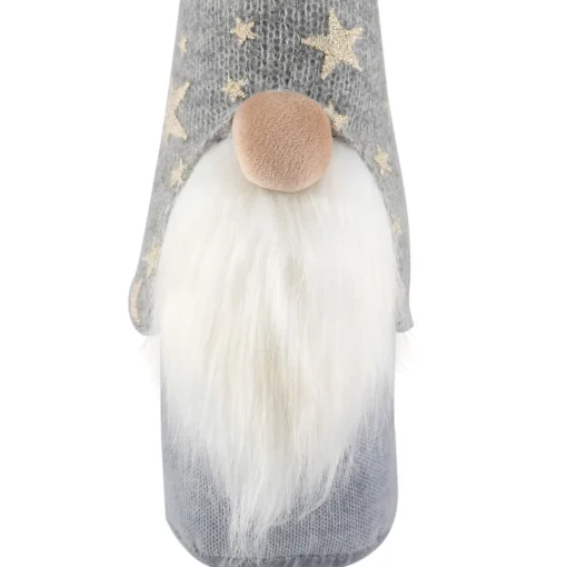 Clearance Gnome with Knitted Star Pattern Hat Christmas Figure - 17" Gnomes