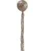 Outlet Gold Glittered Christmas Ball Ornament with Tassels 12" (300mm) Glass