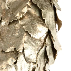 Gold Layered Leaves Christmas Wreath, 15.5-Inch, Unlit Unlit