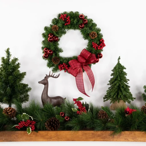 Sale Green Colorado Spruce Artificial Christmas Wreath - 16" - Unlit Unlit