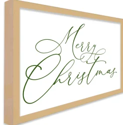 Green Merry Christmas 15.5