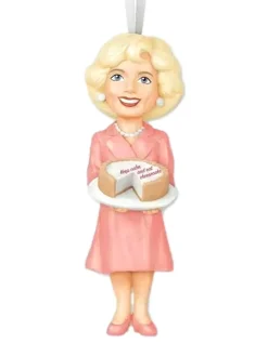 Clearance The Golden Girls Rose Holiday Christmas Tree Ornament Collectibles