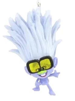 Clearance Trolls World Tour Tiny Diamond Holiday Christmas Tree Ornament Collectibles