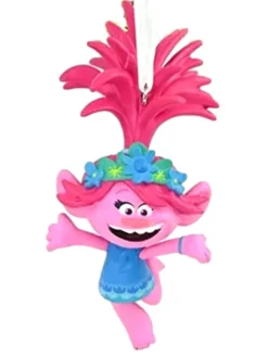 Outlet Trolls World Tour Blue Dress Poppy Holiday Christmas Tree Ornament Collectibles