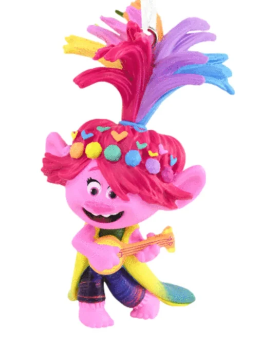 New Trolls World Tour Poppy Holiday Christmas Tree Ornament Collectibles