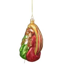 New Holy Family Glass Nativity Christmas Ornament - 6