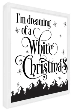 Outlet I'm dreaming of White Christmas 13.5