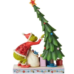 Discount Jim Shore Dr Seuss Grinch Un-decorating Tree Christmas Figure #6008886 Building Sets