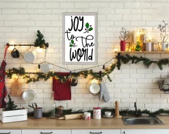 Discount Joy to the World Mistletoes 14.5
