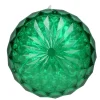 Online LED Lighted Crystal Sphere Outdoor Christmas Decoration - 6" - Green Novelty