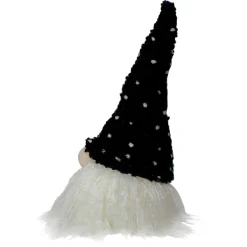 Hot LED Lighted Polka Dot Knit Hat Gnome Christmas Decoration - 10
