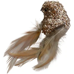 Sale Left-Facing Sequin Bird Clip-on Christmas Ornament - 5.5