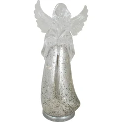 Outlet Lighted Angel Holding a Star Christmas Figurine - 13” Angels