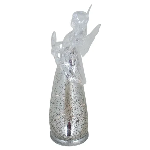 Outlet Lighted Angel Holding a Star Christmas Figurine - 13” Angels