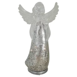 Outlet Lighted Angel Holding a Star Christmas Figurine - 13” Angels