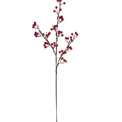 Clearance Lighted Berries Christmas Spray - 29" - Warm White Sprays, Picks & Branches
