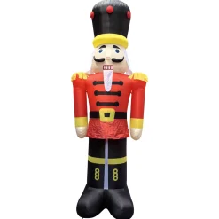 Discount Lighted Inflatable Nutcracker Soldier Outdoor Commercial Christmas Decoration - 20' Inflatable