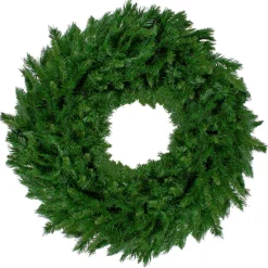 Lush Mixed Pine Artificial Christmas Wreath - 48" - Unlit Unlit