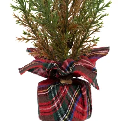 Clearance Mini Cedar Artificial Christmas Trees - 10