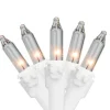 Best Mini Commercial Christmas Light Set - Clear - 300ct - 34' White Wire Commercial