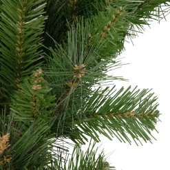 Discount Mixed Beaver Pine Artificial Christmas Wreath, 24-Inch, Unlit Unlit
