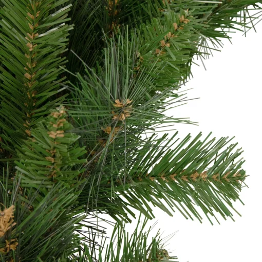 Discount Mixed Beaver Pine Artificial Christmas Wreath, 24-Inch, Unlit Unlit