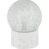 Sale Musical Church Village Christmas Snow Globe - 5.5" - White Snow Globes