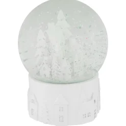 Sale Musical Church Village Christmas Snow Globe - 5.5