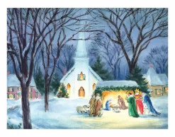 Nativity Scene Wall Decor Art Print Wall