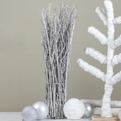 New Natural Twig Bundle Christmas Decoration - 15" Sprays, Picks & Branches