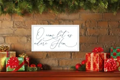 Discount O Come Let Us Adore Him 11.5