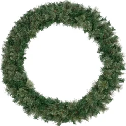 New Oregon Cashmere Pine Artificial Christmas Wreath, 48-Inch, Unlit Unlit