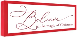 Outlet Oversize Believe in the Magic of Christmas 19