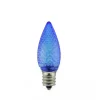Online Pack of 4 Faceted Transparent Blue LED C7 Christmas Replacement Bulbs Replacement Bulbs
