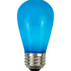 Hot Pack of 25 Opaque LED S14 Blue Christmas Replacement Bulbs Replacement Bulbs