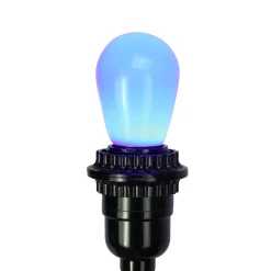 Best Pack of 25 Opaque LED S14 Multi-Color Christmas Replacement Bulbs Replacement Bulbs