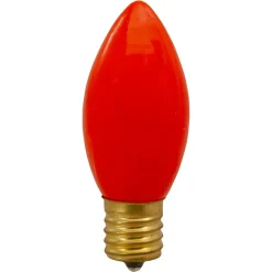 Best Pack of 4 Orange C9 Opaque Christmas Replacement Bulbs Replacement Bulbs