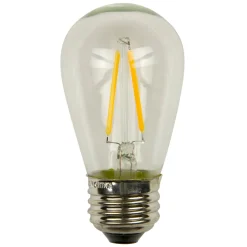 Pack of 25 Warm White Vintage Edison Style LED E26 Light Bulb Replacement Bulbs