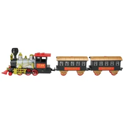 17-Piece Battery Operated Lighted & Animated Classics Train Set with Sound Trains
